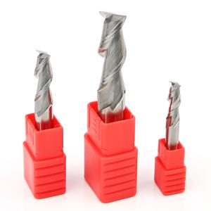 Quality HRC55 3 Flute End Mill Aluminum Solid Milling Cutter Metal Cnc Cutting Tool wholesale