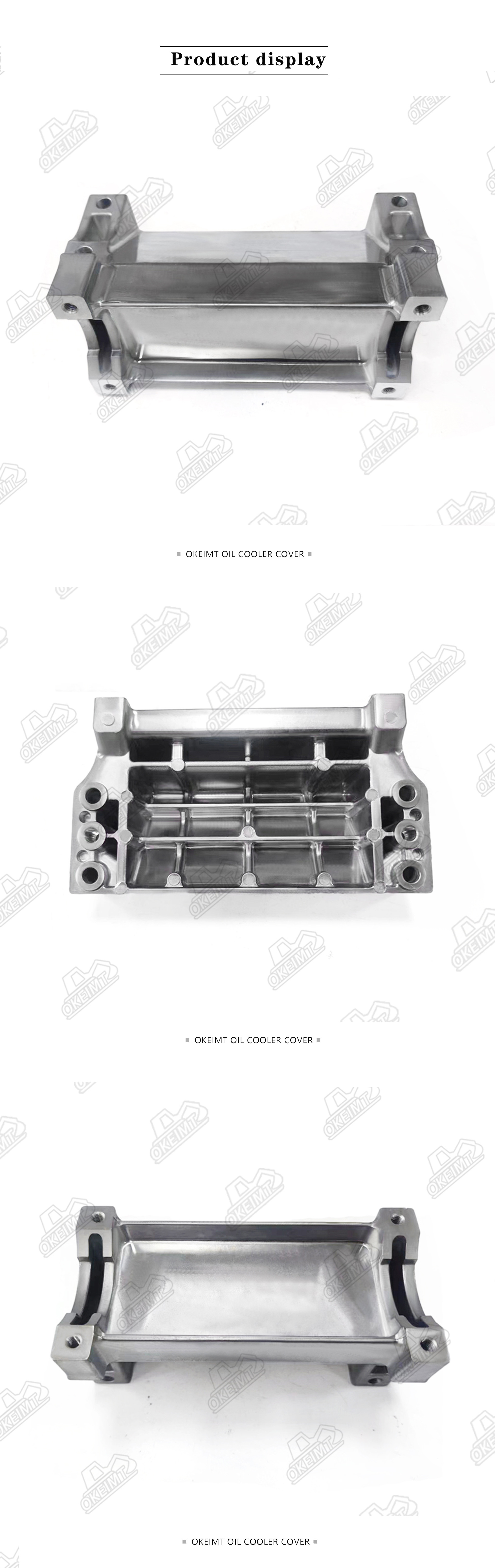PC400-5 S6D125E High Pressure Oil Pump Bracket 6150-21-6120 For Komatsu Engine