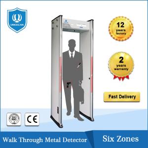 Quality UNIQSCAN 6 Zones Airport Walk Through Body Scanner wholesale