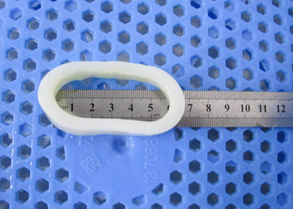 forzen squid rings white color EU standard no additives Diameter 3-7cm chemical off Todarodes pacicicus