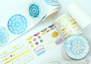 Quality Single Sided Colorful 15mm Geometric Foil Washi Tape wholesale