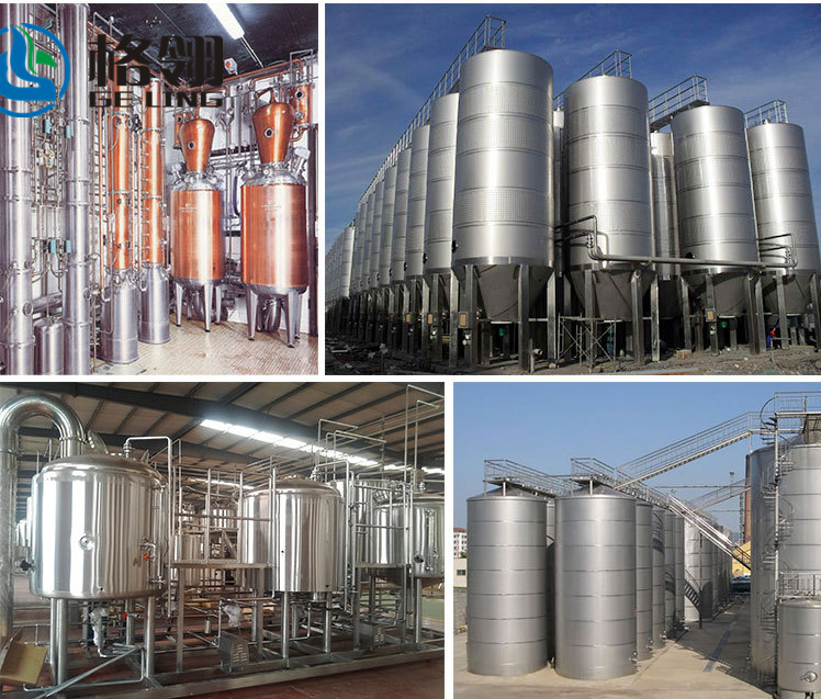 Stainless Steel Single Double Triple Effect Vacuum Distillation Machine Alcohol Recovery Machine