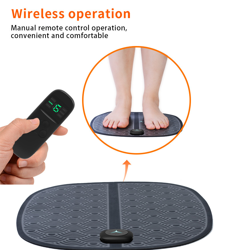 Wireless EMS Reshaping Foot Massager Painess Relief Microcurrent 5V