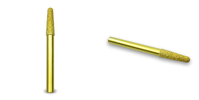 3mm Tip Sandstone Bluestone CNC Metal Engraving Bits Cel 50mm