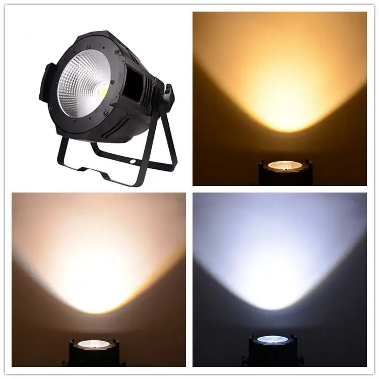 200W COB 2in1 DMX DJ LED Par Stage Light Warm White for DJ Party and Stage Equipment