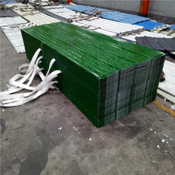 building materials thailand 840mm green grass steel roof sheets with 0.426mm for