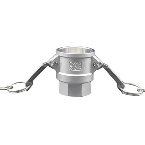 Equal SS 304 316 Stainless steel Camlock Coupling of Type D quick connector NPT