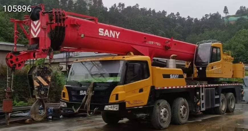 Mobile Truck Crane For Sale 50 Tons Direct Source Max Working Height 45.5 Meters