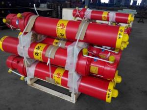 Quality HYVA hydraulic tipping system hydraulic cylinder for dump truck with supperior quality FC 169 wholesale