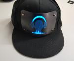 wholesale advertising LED Cap Party Custom Sound Activated EL Hat Light Up El
