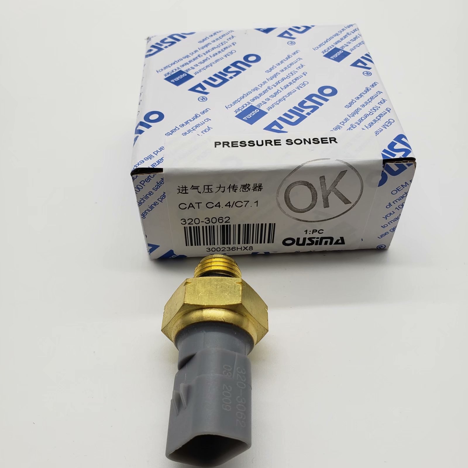 320-3062 Heavy Duty Pressure Transducer For C4.4 C7.1 Excavator