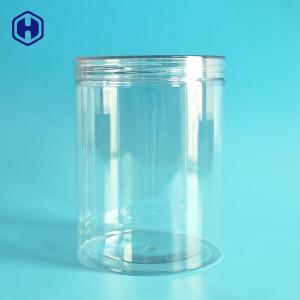 Quality 32OZ 960ML Transparent Plastic Cans For Walnuts Cashew Nuts wholesale