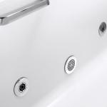 Massage High Gloss Massage Bathtub Whirlpool Tub DE002 3C Certificate