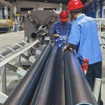 SDR26 Plastic Water Supply Pipe 25mm - 1200mm Agricultural Irrigation Pipe PE