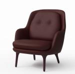 Ro Lounge Velvet Chair hotel lobby armchair fabric leather chair