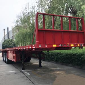 Quality 3 FUWA Axle Premium Steel Trailer Flatbed Iso Tank Chassis wholesale