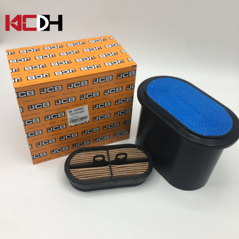 Excavator Engine Spare Parts Air Filter Element 925682 925683 for Jcb p608533 32 Air Filter