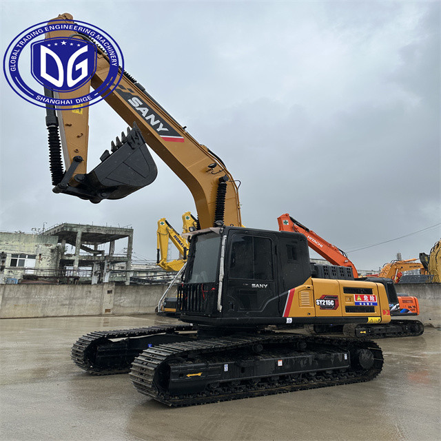 Used SANY 215 C Excavator Used SANY Digger SANY Hydraulic Crawler Excavator