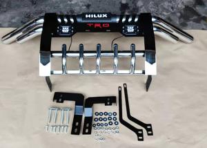 Quality Black Metal Steel Pickup Truck Grille Bar Hilux Vigo Bull Bar wholesale
