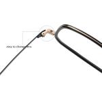 Clear Lens Acetate Titanium Glasses , Unisex Metal Frame Glasses OEM