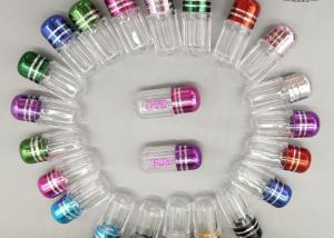 Quality Single Capsule Plastic Pill Vials 2g Cylindrical Shape wholesale
