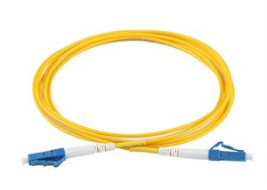 Quality Single Mode Fiber Optic Patch Cord LC To LC 2 Meters 2.0mm LSZH 9/125 RoHS Compliant wholesale