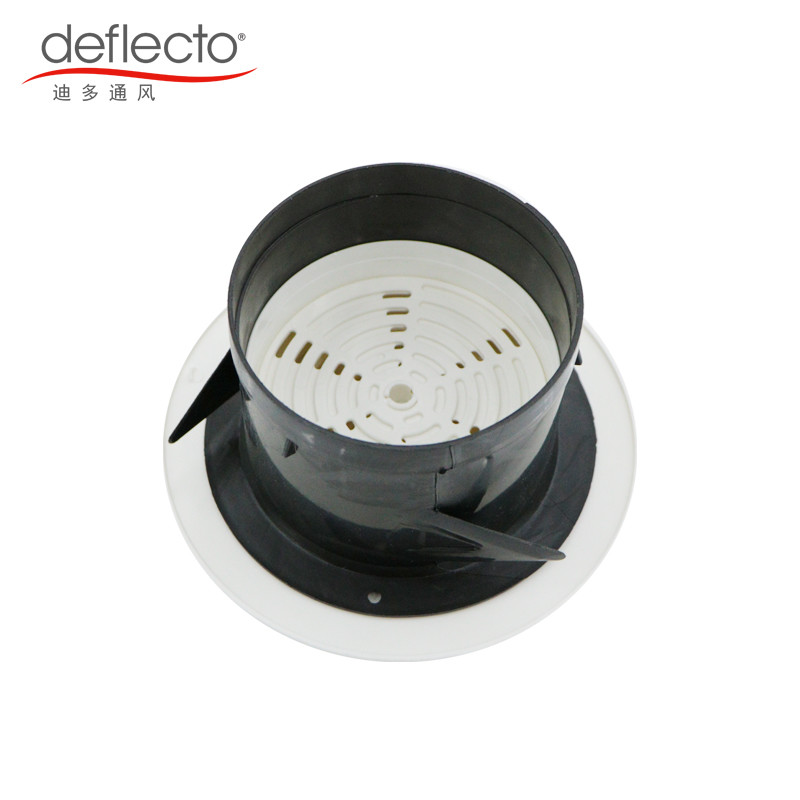 Wall Mounted Plastic Air Vents Swirl Diffuser Adjustable Air Outlet