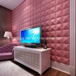500mmx500mm Acoustic Panels PVC 3D Wall Panel for TV Background in Modern Living