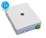Wall Mounted Fiber Rosette Box 1port 2port Mini Faceplate Optic FTTH Box