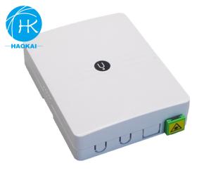 Quality Wall Mounted Fiber Rosette Box 1port 2port Mini Faceplate Optic FTTH Box wholesale