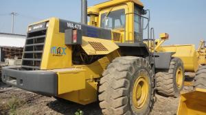 Quality Japanese original used komatsu wa470 wheel loader for sale wholesale