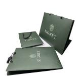 Customized Gift Jewelry Paper Bags with Logo and Handles