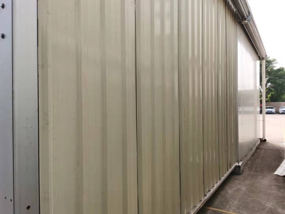Double PVC Aluminum Warehouse Storage Tent Anti UV 102km/H Wind Load