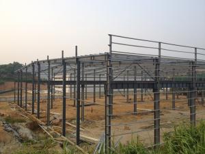 Quality Prefabricated Steel Structure Warehouse , Light Gauge Industrial Steel Structures wholesale