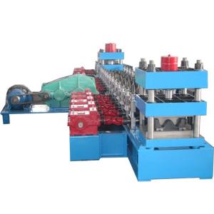 Quality Road Barrier Sheet Metal Roll Forming Machines 12m/min wholesale