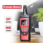 60 Degree LCD Display Digital Temp And Humidity Meter