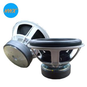Quality Dual 1/2 Ohm 560OZ Magnet 1.5kHz 4000W High Power Car Subwoofer wholesale