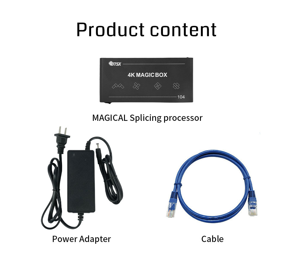 4K60 PIP Multi Display Controller Irregular Splicing LED LCD Video Wall Controller