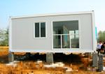 Red Floor Prefabricated Commercial Buildings Multifarious Polychrome For Travel