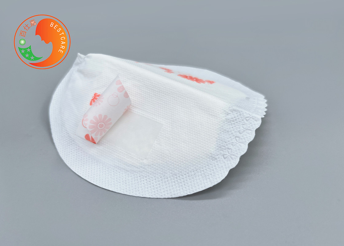 Nonwoven Disposable Breast Milk Absorbent Pads Anti Overflow Avoid Embarrass