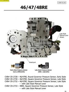 Quality Auto Transmission 46RE 47RE 48RE sdenoid valve body good quality used original parts wholesale