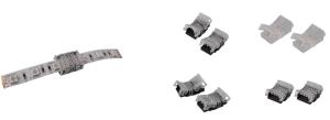 Quality Transparent 2 Pin Led Strip Connector IP20 5A UL-94-V0 Flame Retardant wholesale