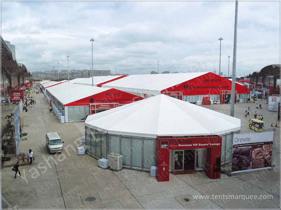 25x25 M Auto Road Show Outdoor Exhibition Tents High Performance ISO CE Certification
