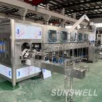 High Accuracy 5 Gallon Pure Water Production Line Pure Water 20L Washing
