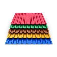 Quality PPGL 0.4-4mm Colour Coated Roofing Sheets 155-600mm wholesale