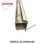 factory 6063 - T5 alloy powder coated window door aluminium for nigeria