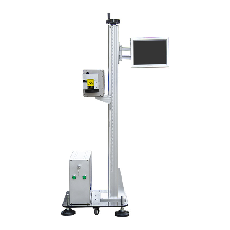 IPG Raycus Max JPT Dynamic Fly Laser Marking Machine For PE Cable