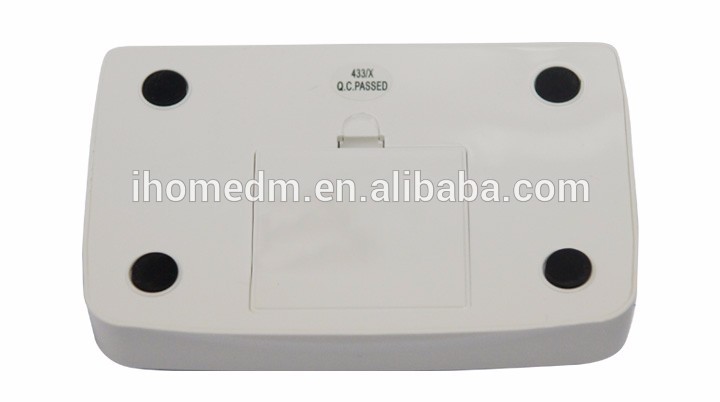 wireless call waiter restaurant system white menu holder call button and display panel