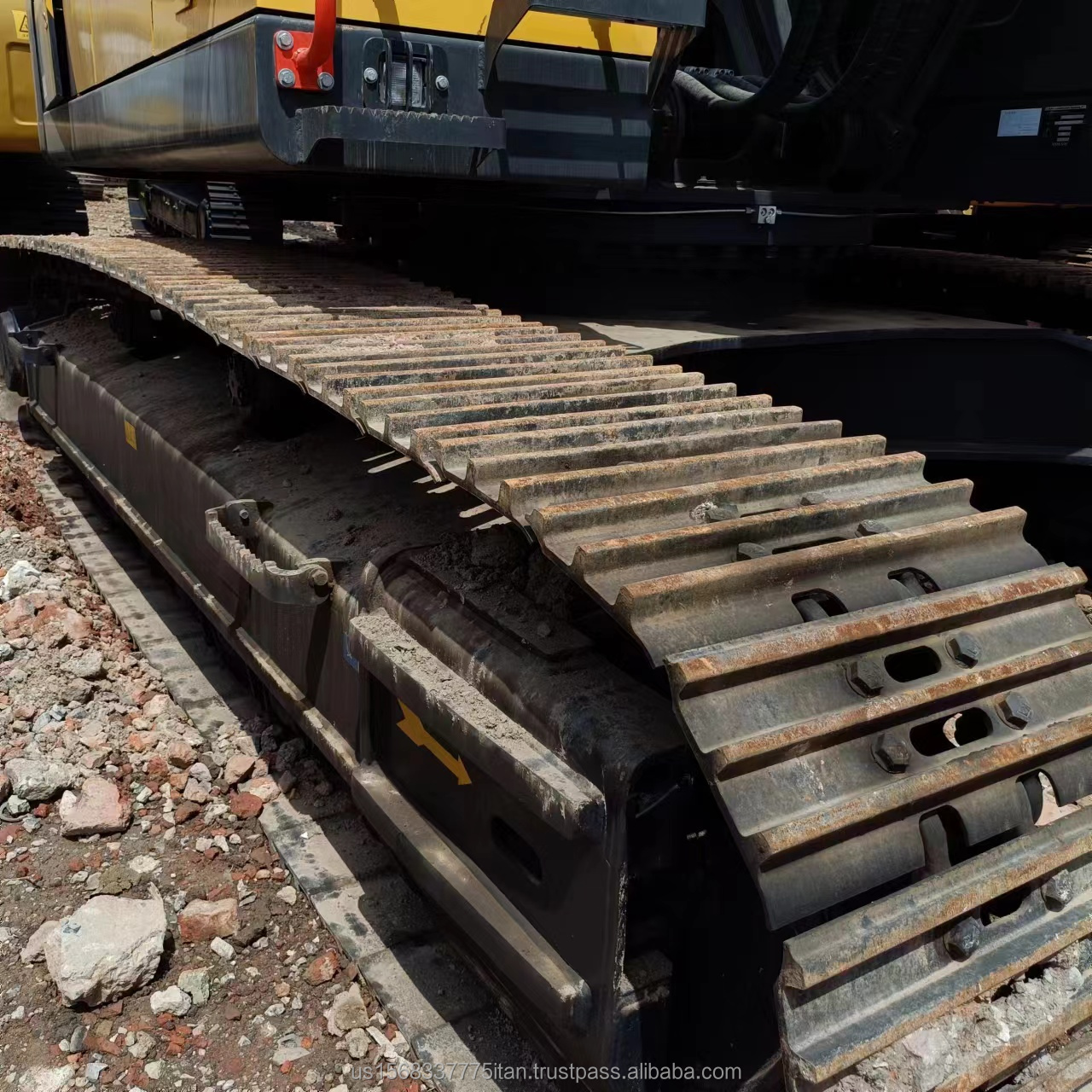 Original VOLVO EC480 Excavator Used Hydraulic Crawler Machine with 3.8M³ Bucket Capacity