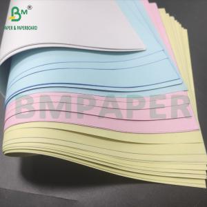 Quality 55gsm NCR Paper Digital Laser Carbonless Paper White CB Pink CF Pink wholesale